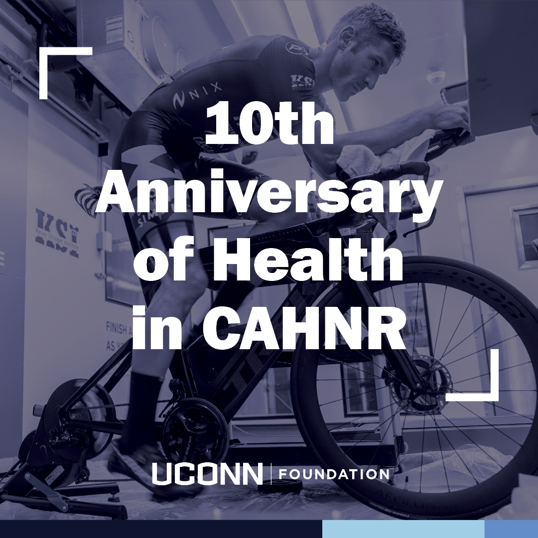 10th Aniversity of Health CAHNR graphic